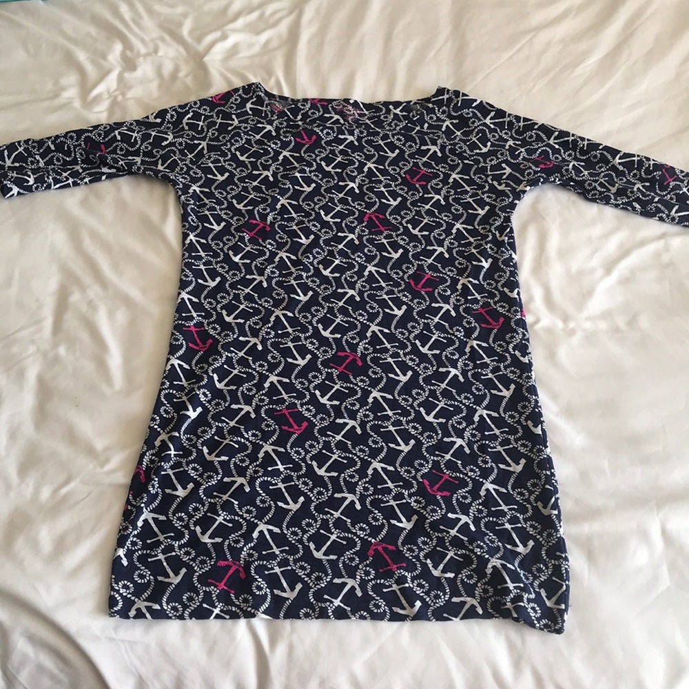 Lilly Pulitzer Anchors Away cotton dress size s